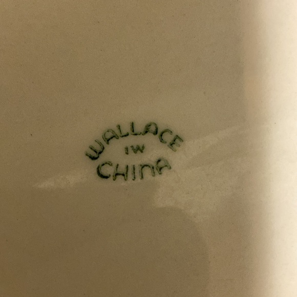 3 Oval Platters Wallace China Desert Ware 1947 nearly mint! - Picture 3 of 5